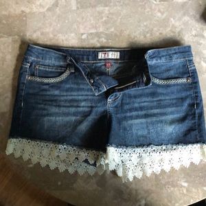 Jean shorts